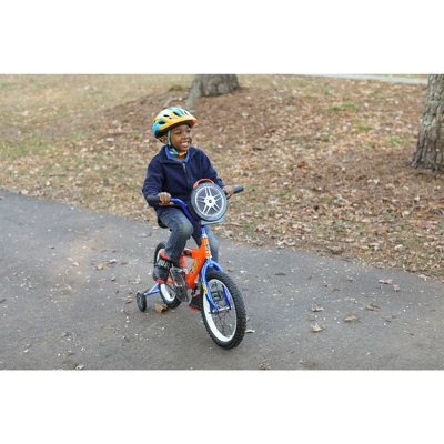 Hot Wheels 16" Kids' Bike With Carrying Case - Orange - Image 7