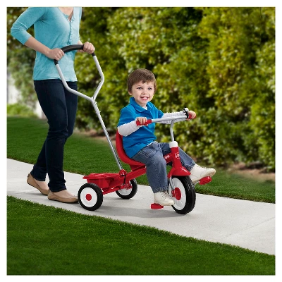Radio Flyer Steer And Stroll Trike - Red - Image 7