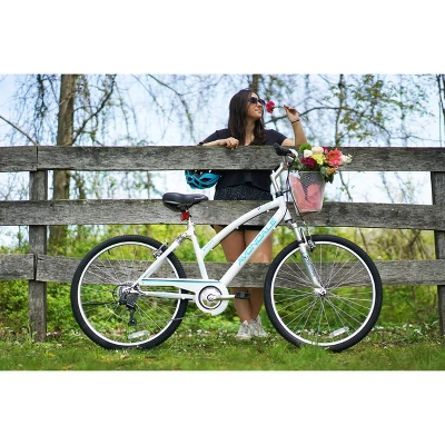 Kent Women's Avondale 26" Cruiser Bike - White - Image 8