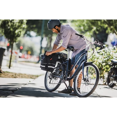 Schwinn Adult Mendocino 26'' Step Through Electric Bike - Matte Blue - Image 13