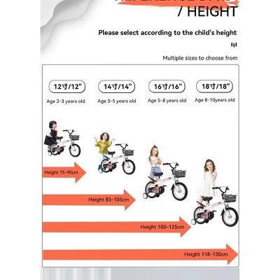 Gulches Kids' Bike For 5-10 Years Old (39-49" Rider Height), Durable Steel Frame, Rear Coaster & Front V-Brakes, 85% Pre-Assembled - Image 8