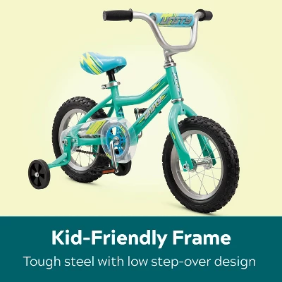Pacific Unisex Unity 12" Kids' Bike - Teal Blue - Image 7