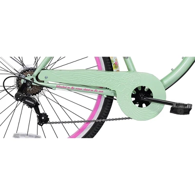 Kent Margaritaville 26" Cruiser Bike - Light Mint Green/Pink - Image 4