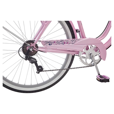 Schwinn Women's Lulu 26" Cruiser Bike - Pink/White - Image 5