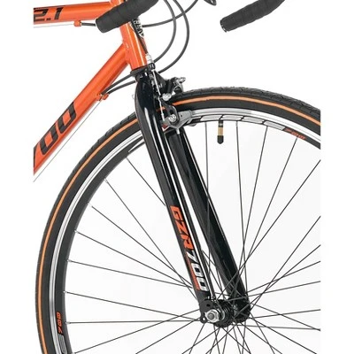 Kent GZR700 700c/29'' Road Bike - Orange - Image 2