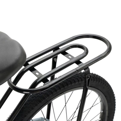 Topteng 20" Kid's Bike With Basket For Boys And Girls - Mist Blue - Image 4