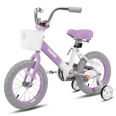 JOYSTAR Vintage Kids Bike With Training Wheels & Basket - Image 13
