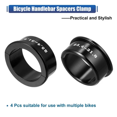 Unique Bargains Bike Handlebar Shims Handlebar Stem Adapter 4 Pcs - Image 3