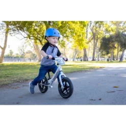 Strider Pro 12" Kids' Balance Bike - Silver