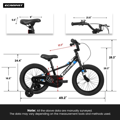 DSVIMOY 20 Inch Kids' Bike, Single Speed Boys Girls Child Bicycles For 3-5Years - Image 2