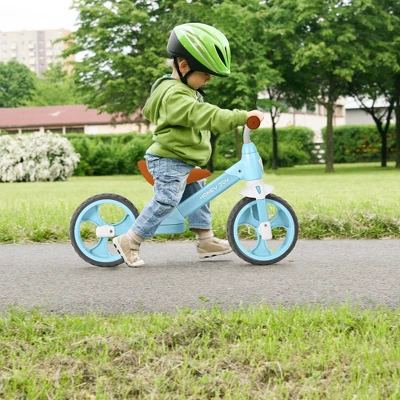 Honey Joy Kids Balance Bike Toddler Training Bicycle W/ Feetrests For 2-5 Years Old RedBluePink