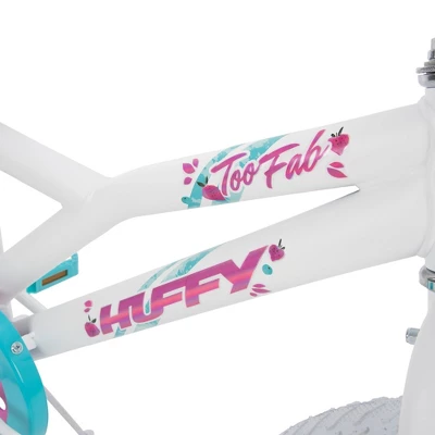Huffy Too Fab 20" Kids' Bike - White - Image 2