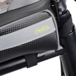 Delta Cycle Top Tube Phone Bike Bag - Black