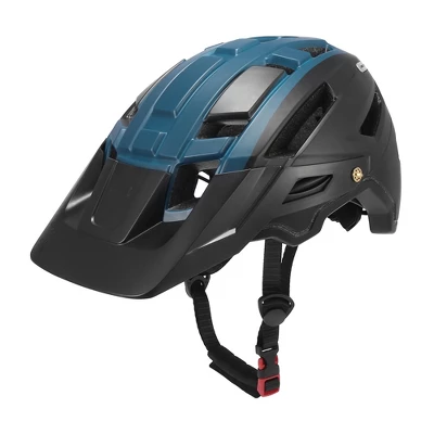 Unique Bargains Adult Road Cycling Helmet Moutain Bike Helmet Black Blue 1 Piece - Image 3