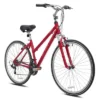 Kent Women's Ridgeway Sport 700c/28" Hybrid Bike - Red
