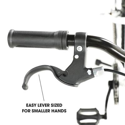 Decathlon Btwin Rockrider ST100 Mountain Bike 20" Kids 3'11" To 4'5", White - Image 3