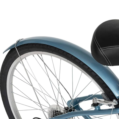 Huffy Women's Casoria 27.5" Comfort Hybrid Bike - Blue - Image 5