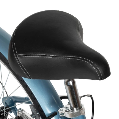 Huffy Women's Casoria 27.5" Comfort Hybrid Bike - Blue - Image 4