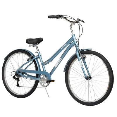 Huffy Women's Casoria 27.5" Comfort Hybrid Bike - Blue - Image 2