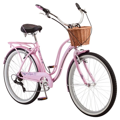 Schwinn Women's Lulu 26" Cruiser Bike - Pink/White - Image 6