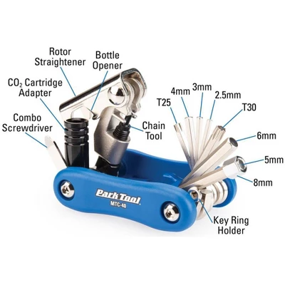 Park Tool MTC-40 Bike Multi-Tool - Image 2