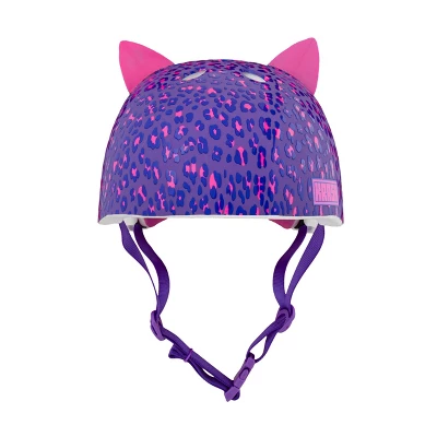 Krash! Youth Leopard Kitty Helmet - Purple - Image 4