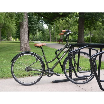 HEAD Groove 700c Belt Drive City Bike, Moss Green - Image 4