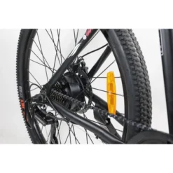 GOTRAX Adult Alpha 29" Step Over Electric Cruiser Bike - Black