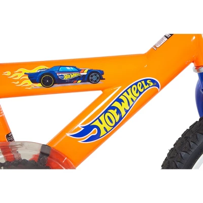 Hot Wheels 16" Kids' Bike With Carrying Case - Orange - Image 4