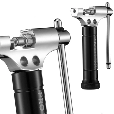 PRO BIKE TOOL Universal Chain Tool With Spare Pushing Pin - Compatible With 8-12 Speed Chains Chain Splitter - Black - Image 3