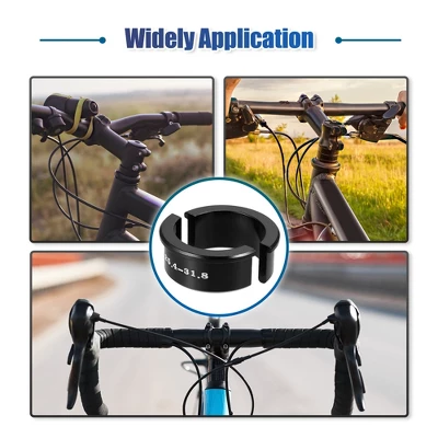 Unique Bargains Bike Handlebar Shims Handlebar Stem Adapter 4 Pcs - Image 2