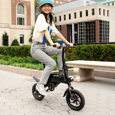 Jetson Axle 12" Foldable Step Over Electric Bike - Black - Image 8