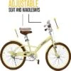 Mobo Malibu 20" Kids' Beach Bike - Ivory