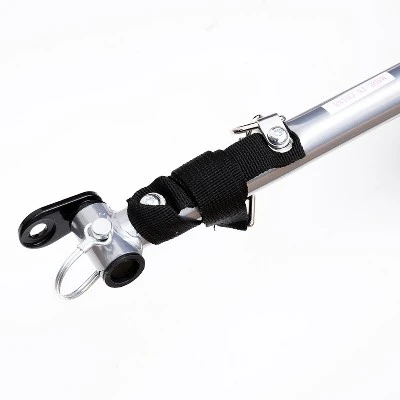 Aosom Dog Bike Trailer Pet Cart Bicycle Wagon Cargo Carrier Attachment For Travel With 3 Entrances Large Wheels For Off-Road & Mesh Screen - Image 5