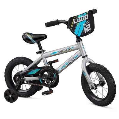 Pacific 12" Boxed Kids' Bike - Silver - Image 7