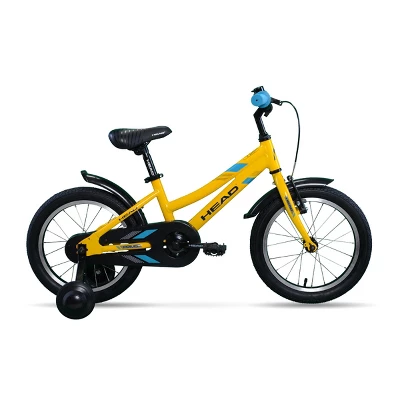 Head Primo Single Speed Kids Bicycle 16inch Yellow