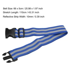Unique Bargains Reflective Belt Bands Strip Reflective Gear For Cycling