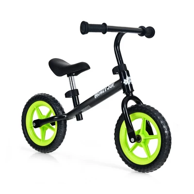 HoneyJoy Kids Balance Bike No Pedal Training Bicycle W/Adjustable Handlebar & Seat YellowBlackBlueRed - Image 8