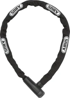 ABUS Steel-O-Chain 5805K Keyed Lock 75 5mm Black Durable Cloth Cover