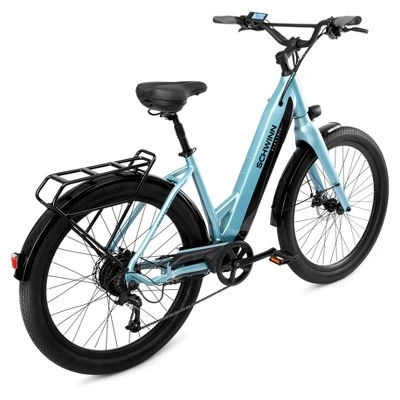 Schwinn Adult Coston DX 27.5" Step Through Hybrid Electric Bike - Image 3