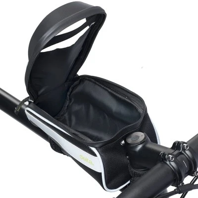 Delta Cycle Top Tube Phone Bike Bag - Black - Image 5