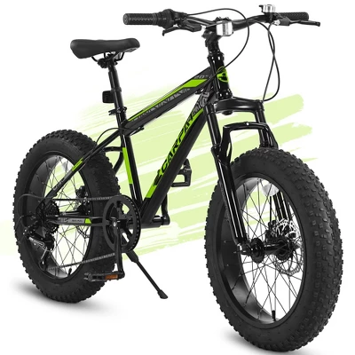KTMBDW Kids Mountain Bike, 20 Inch Fat Tire Bike For Teen Ages 6-14 Year Old, Bicycle With Wide Tires And 7 Speed Drivetrain - Image 10
