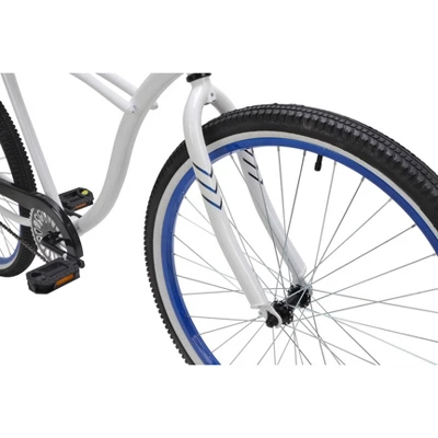 Kent Men's Kiawah 26" Cruiser Bike - White - Image 3