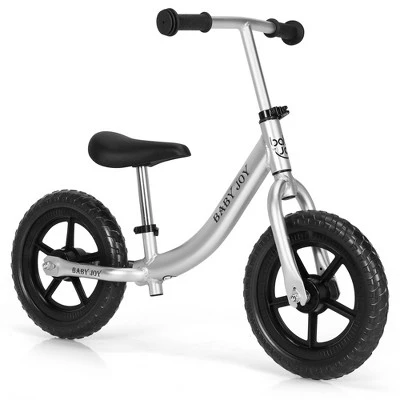Babyjoy Aluminum Balance Bike For Kids Adjustable No Pedal Training Bicycle - Image 9