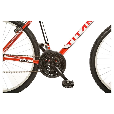 TITAN Men's Pathfinder 26" Mountain Bike - Red - Image 6