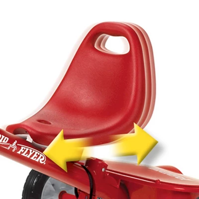 Radio Flyer Steer And Stroll Trike - Red
