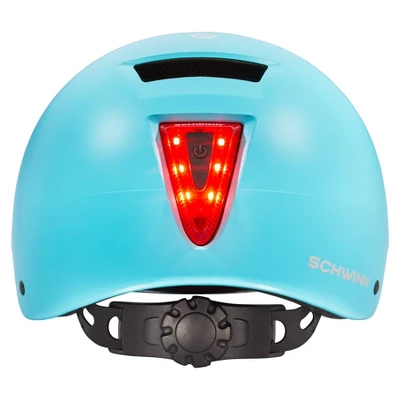 Schwinn Women's Radiant LED Bike Helmet - Matte Light Blue - Image 2