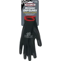 Finish Line Mechanic's Grip Gloves LG XL Latex Free Polyurethane
