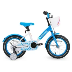 Joystar Starry Steel Framed Kids Beginner Bike With Removable Training Wheels And Handlebar Basket