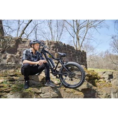 Go Power Bike 26" Go Speed Step Over Electric Mountain Bike - Black - Image 9